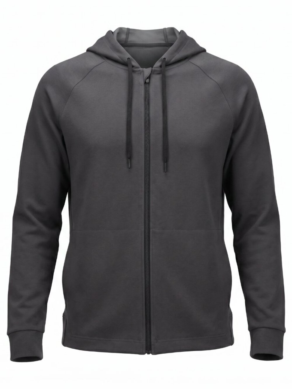 Rhone Spar Hoodie Mens Extra Large Gray Full Zip Athletic Hooded Sweatshirt